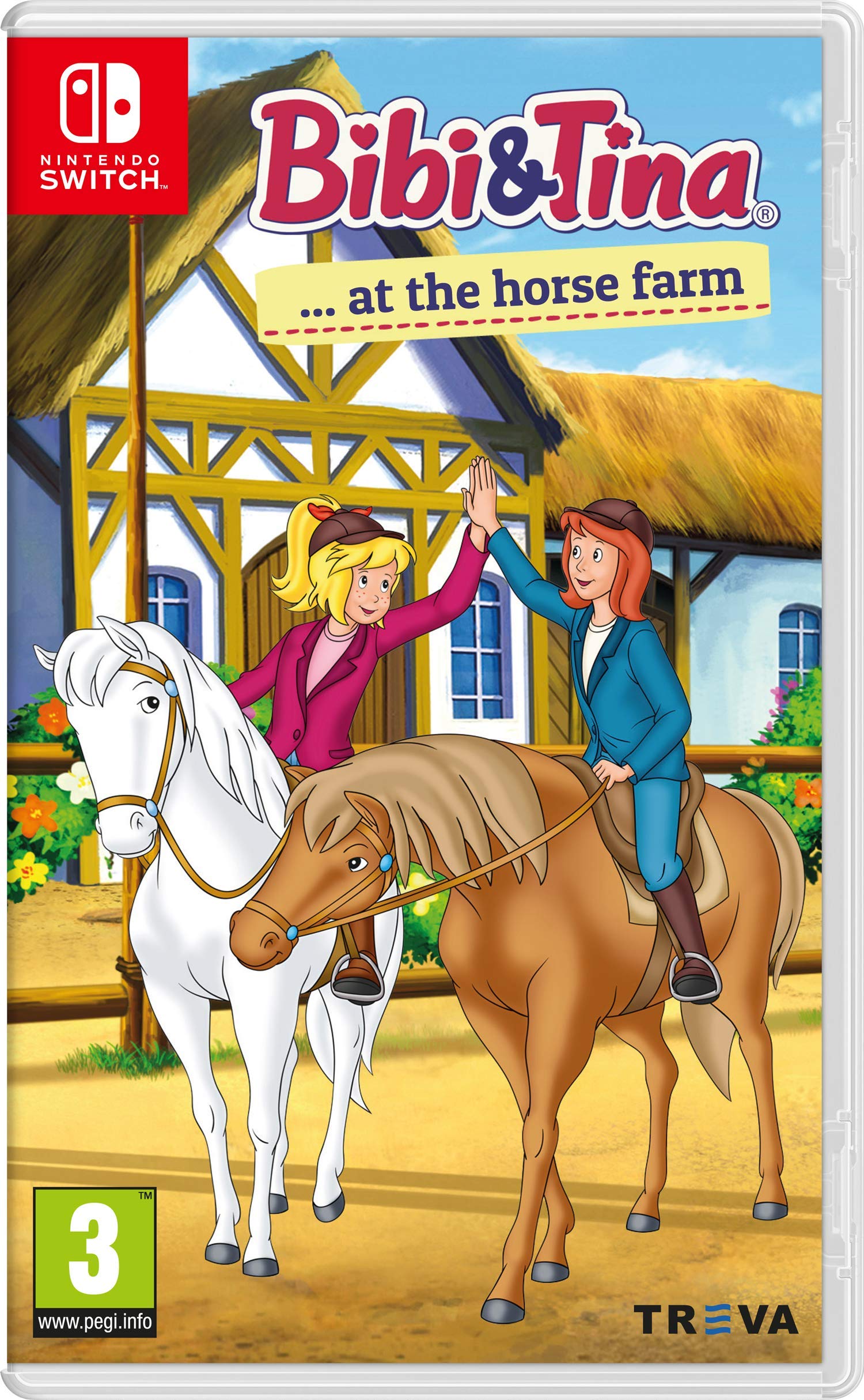 Bibi & Tina at the Horsefarm EU Nintendo Switch Cover Image