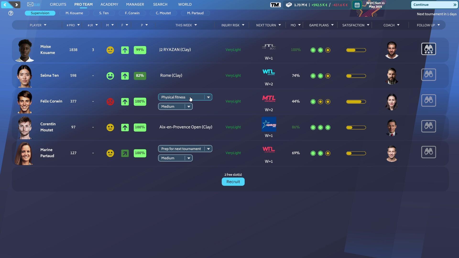 Tennis Manager 25 Cover Image Steam