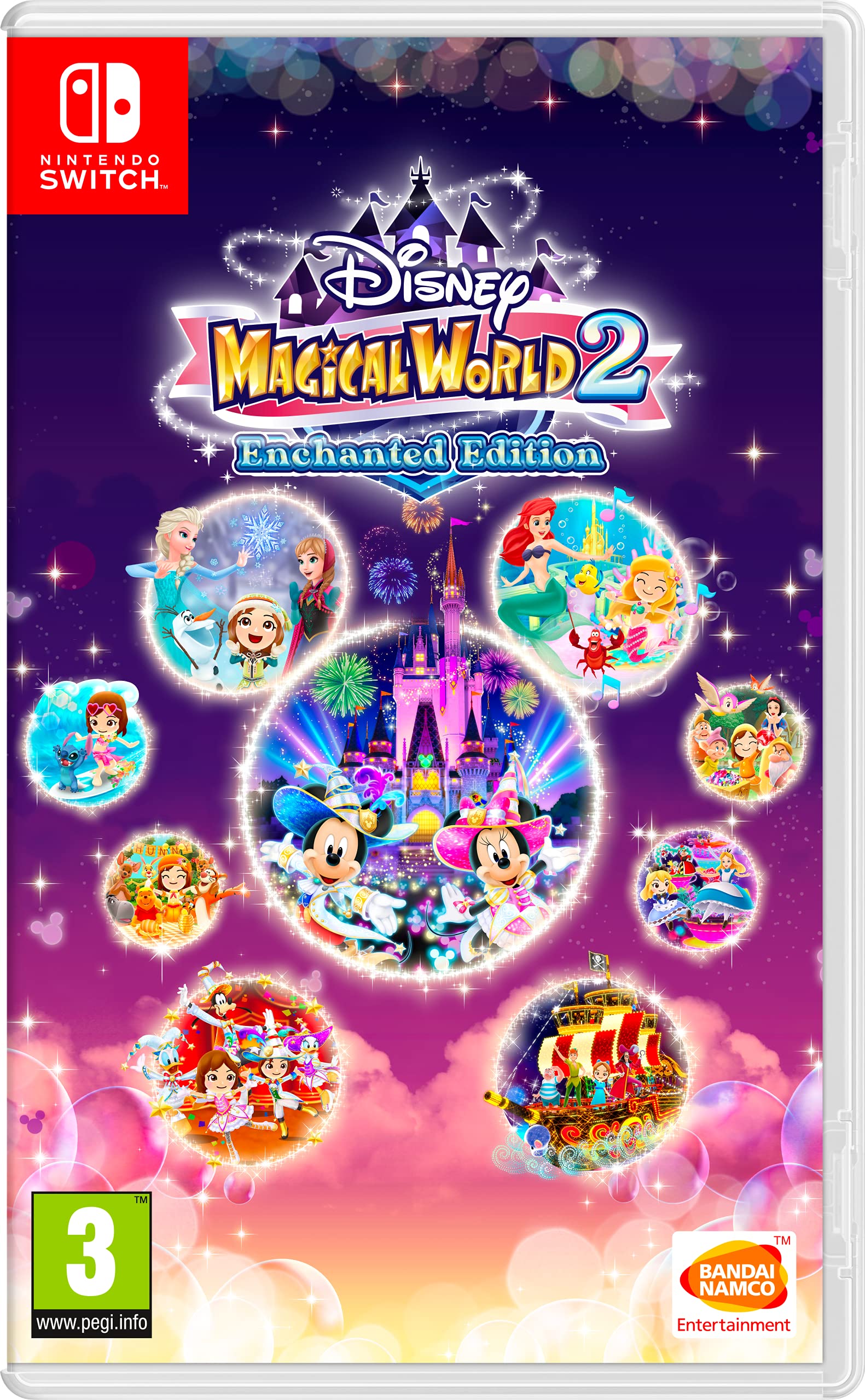 Disney Magical World 2 Enchanted Edition Cover Image Nintendo Switch