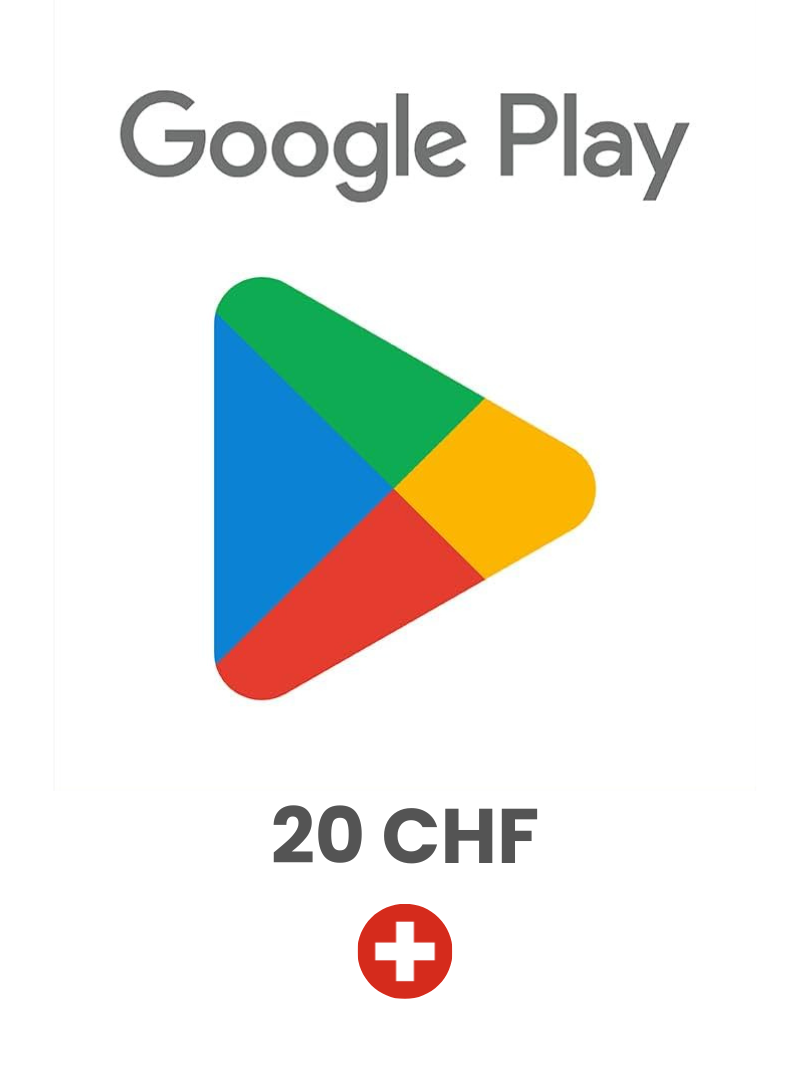 Google Play CH 20 CHF