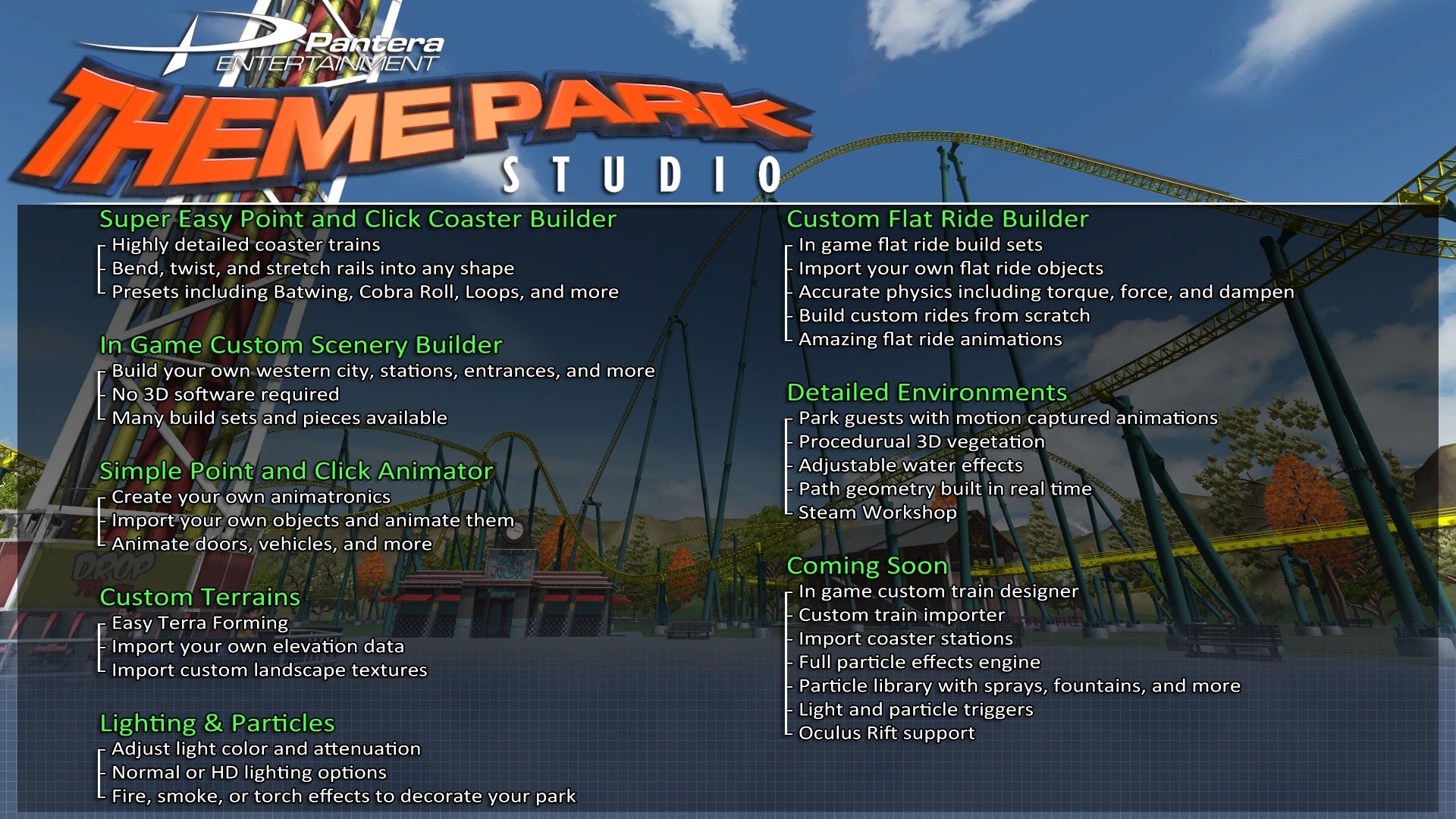 Theme Park Studio Cover Image Steam