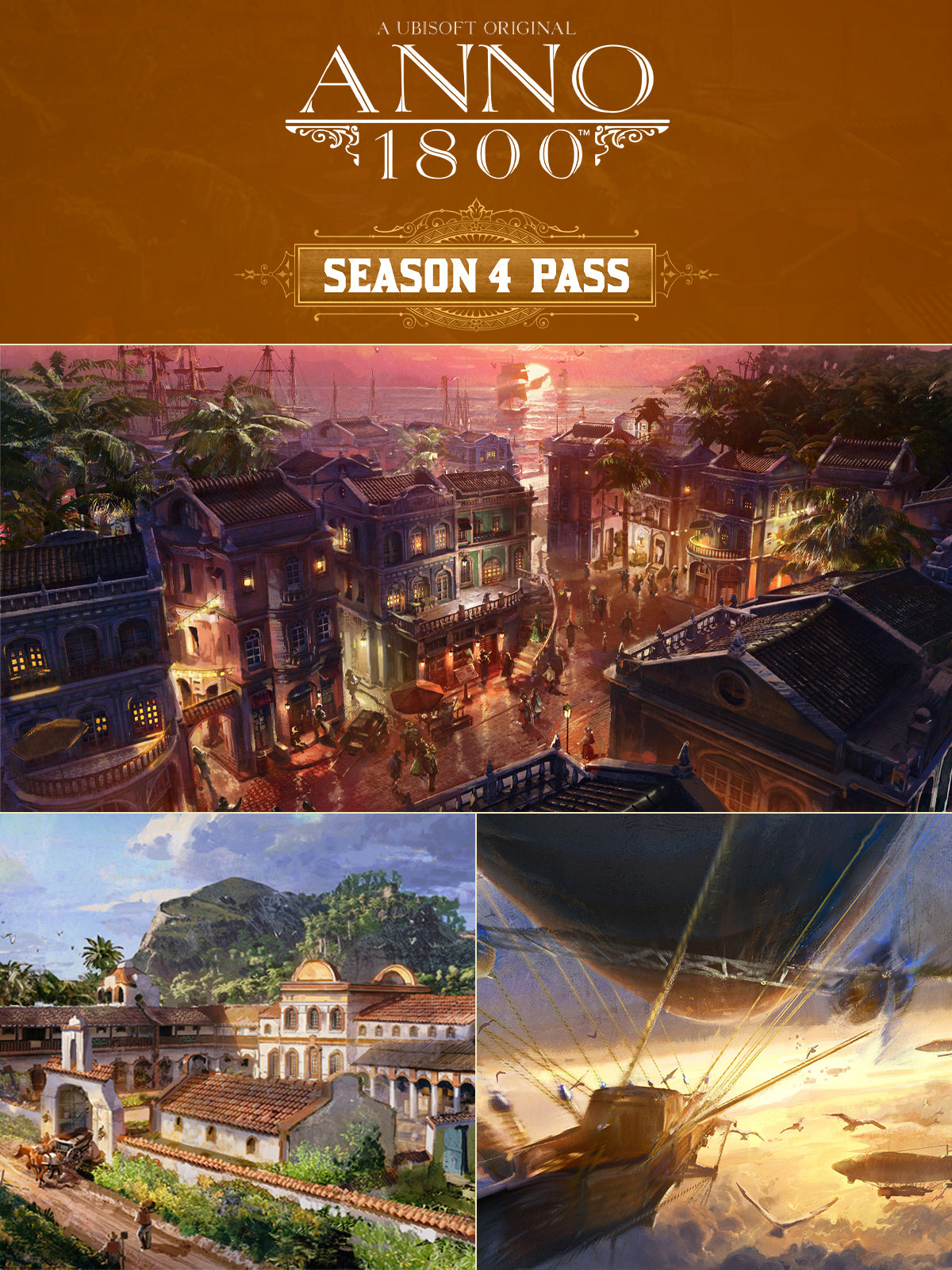 Anno 1800 - Season Pass 4 DLC Cover Image Ubisoft Connect
