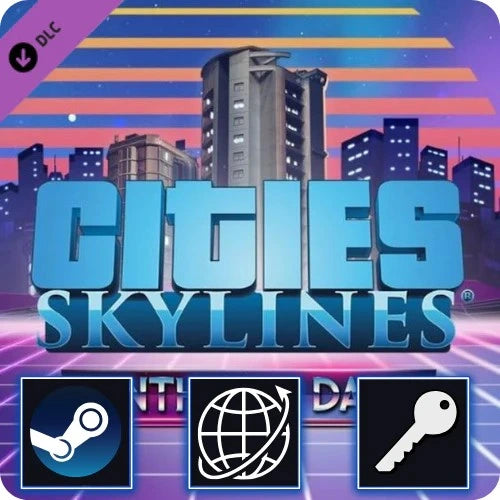 Cities Skylines - Synthetic Dawn Radio DLC Cover Image Steam