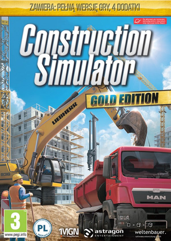 Construction Simulator 2015 Gold Edition Cover Image Steam