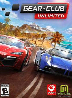 Gear Club Unlimited Cover Image Nintendo Switch