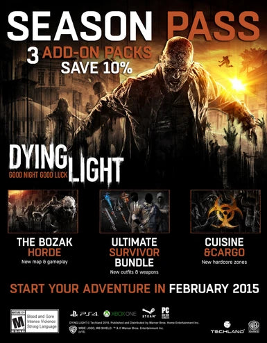 Dying Light - Season Pass DLC Cover Image Steam