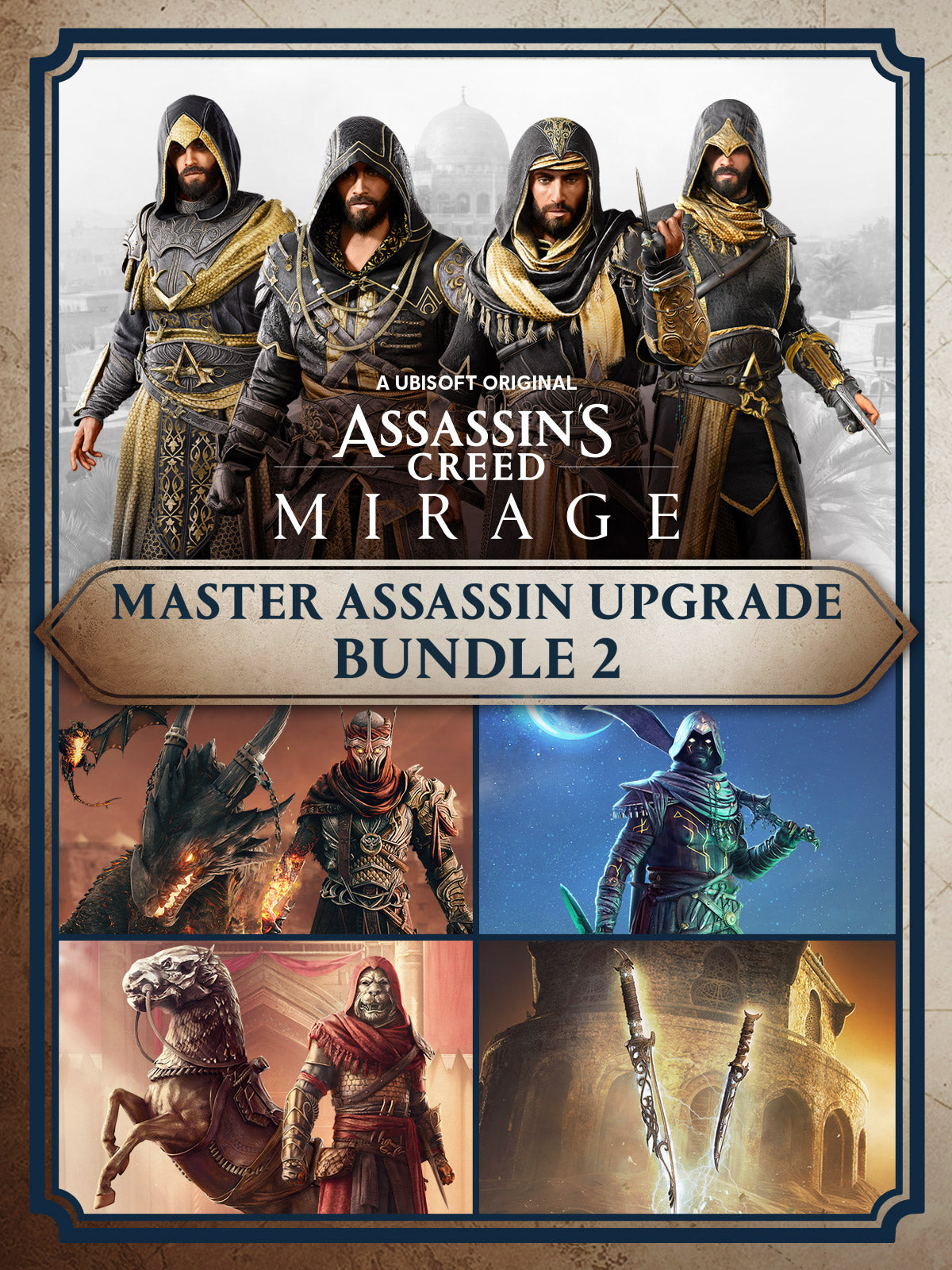 Assassin's Creed Mirage - Master Assassin Upgrade Bundle 2 DLC EU Xbox One / Xbox Series XS Cover Image