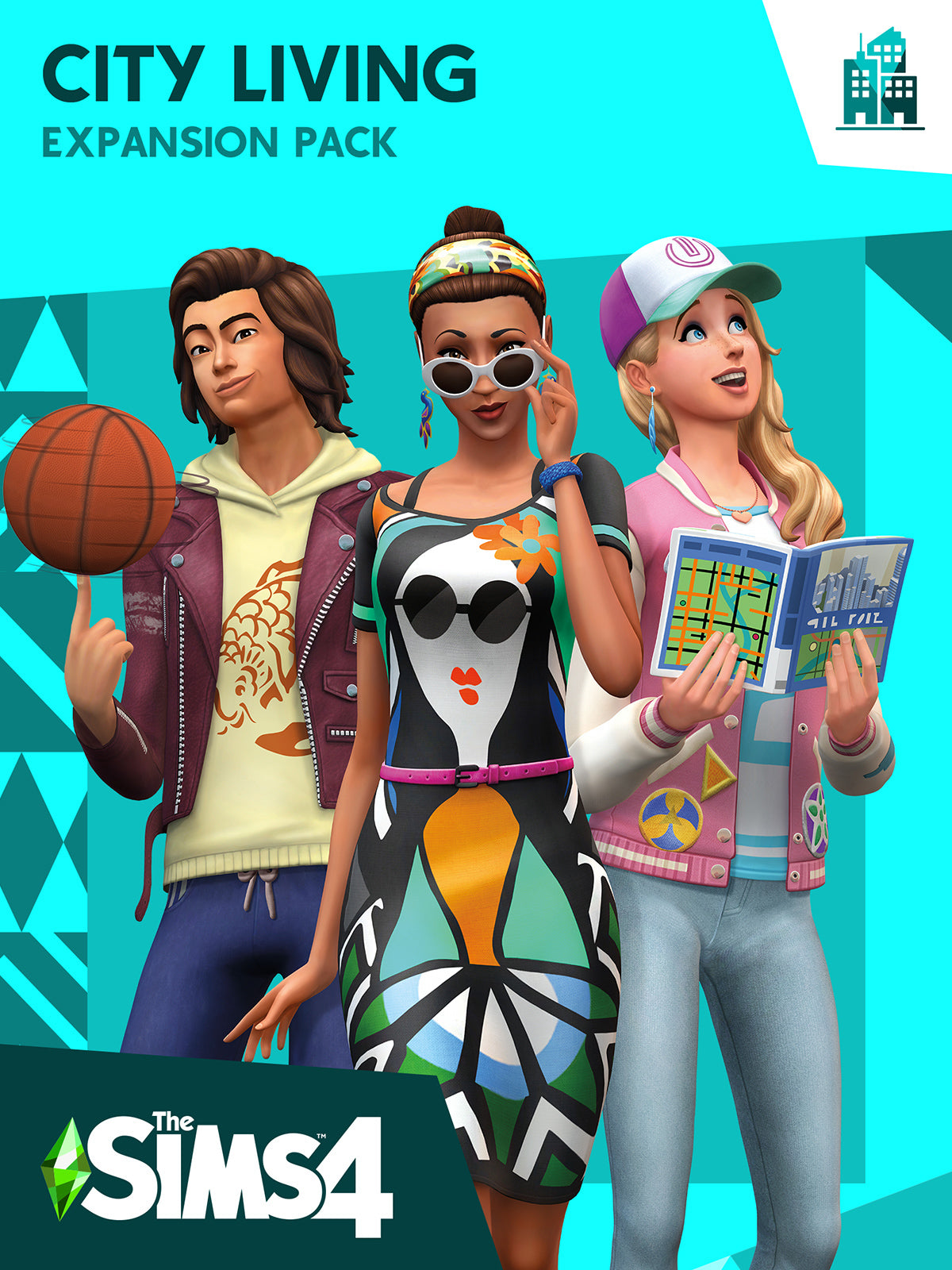The Sims 4: City Living EU Xbox One / Xbox Series XS Cover Image