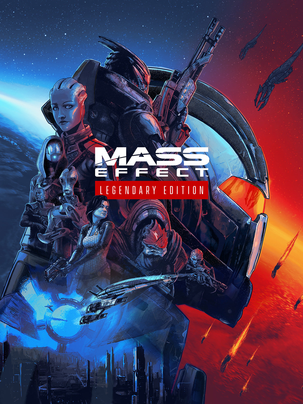 Mass Effect Legendary Edition Cover Image Xbox One / Xbox Series XS