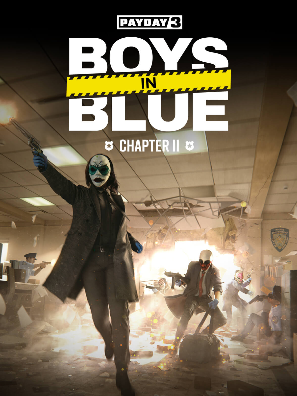 PAYDAY 3: Chapter 2 - Boys in Blue DLC Cover Image Steam