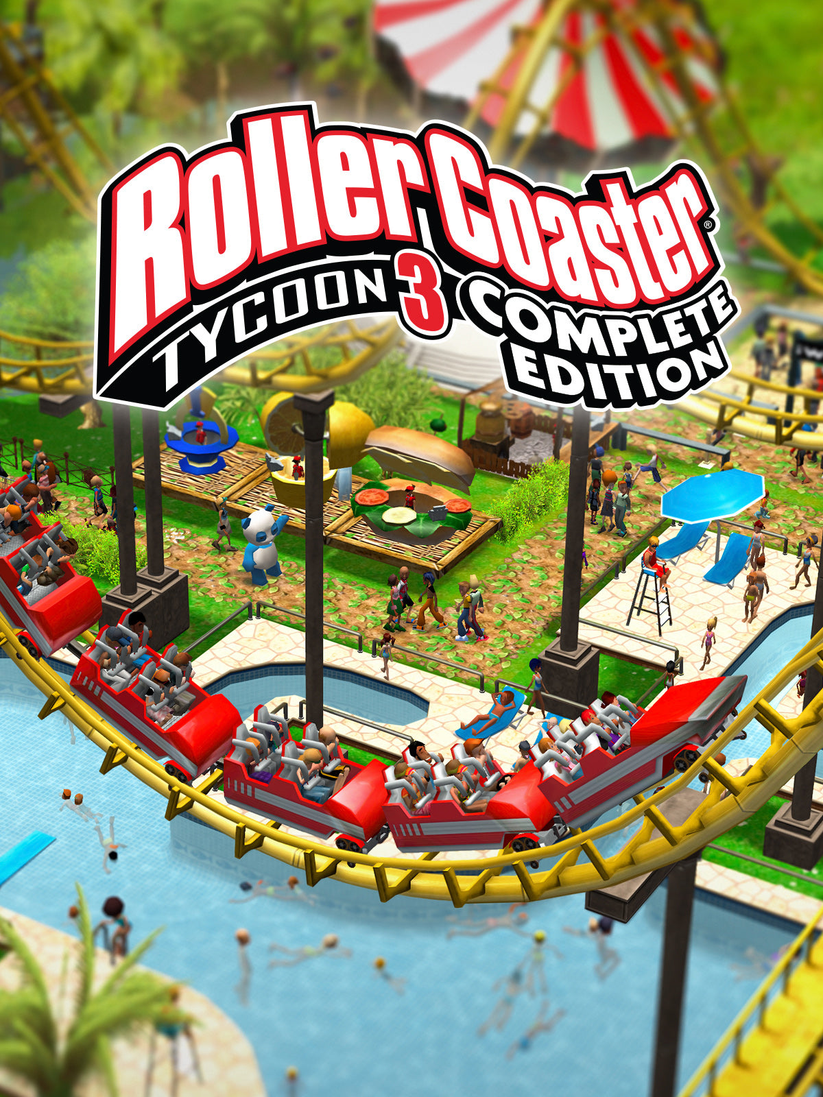 RollerCoaster Tycoon 3: Complete Edition Cover Image Steam