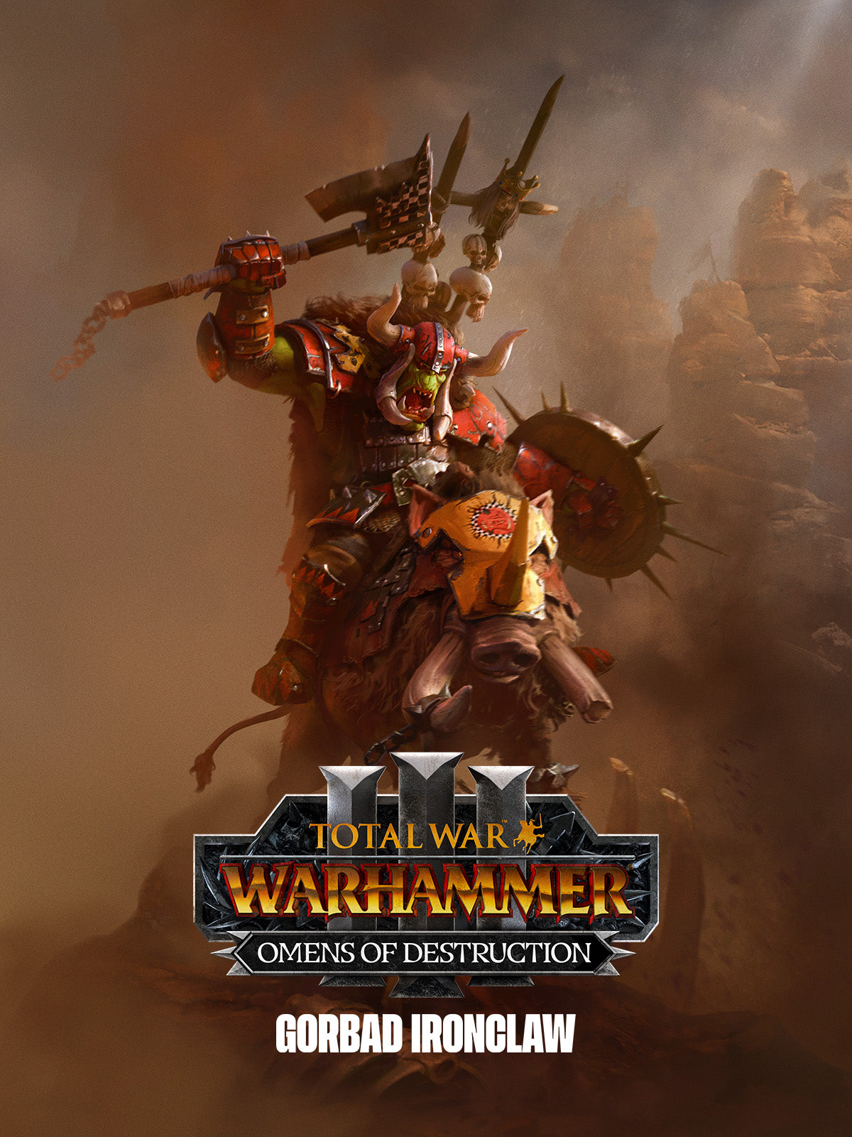 Total War: Warhammer III - Gorbad – Omens of Destruction Cover Image Steam