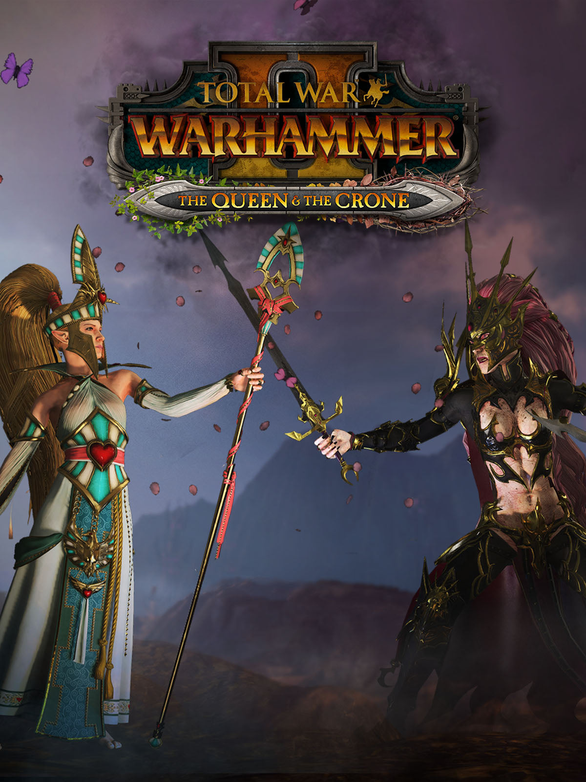 Total War Warhammer II - The Queen & The Crone DLC Cover Image Steam