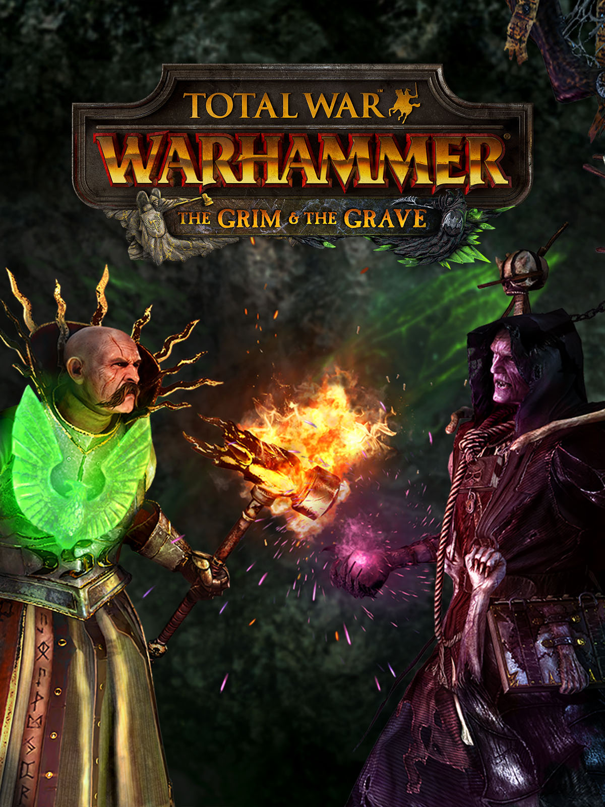 Total War Warhammer - The Grim & The Grave DLC Cover Image Steam