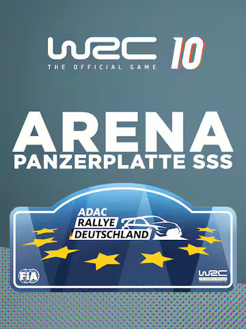 WRC 10 FIA World Rally Championship Arena Panzerplatte SSS DLC Cover Image Steam