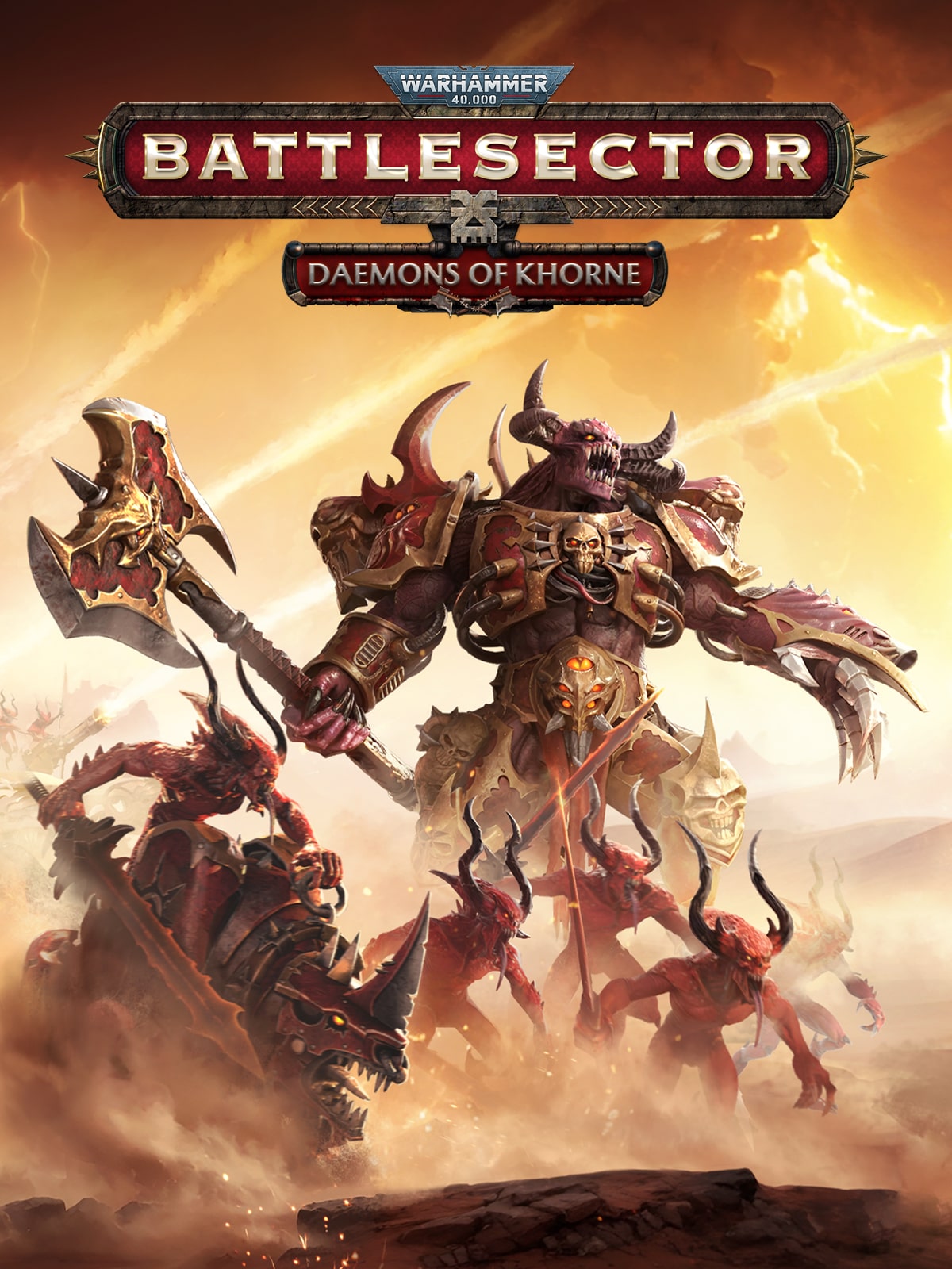 Warhammer 40.000: Battlesector - Daemons of Khorne DLC Cover Image Steam