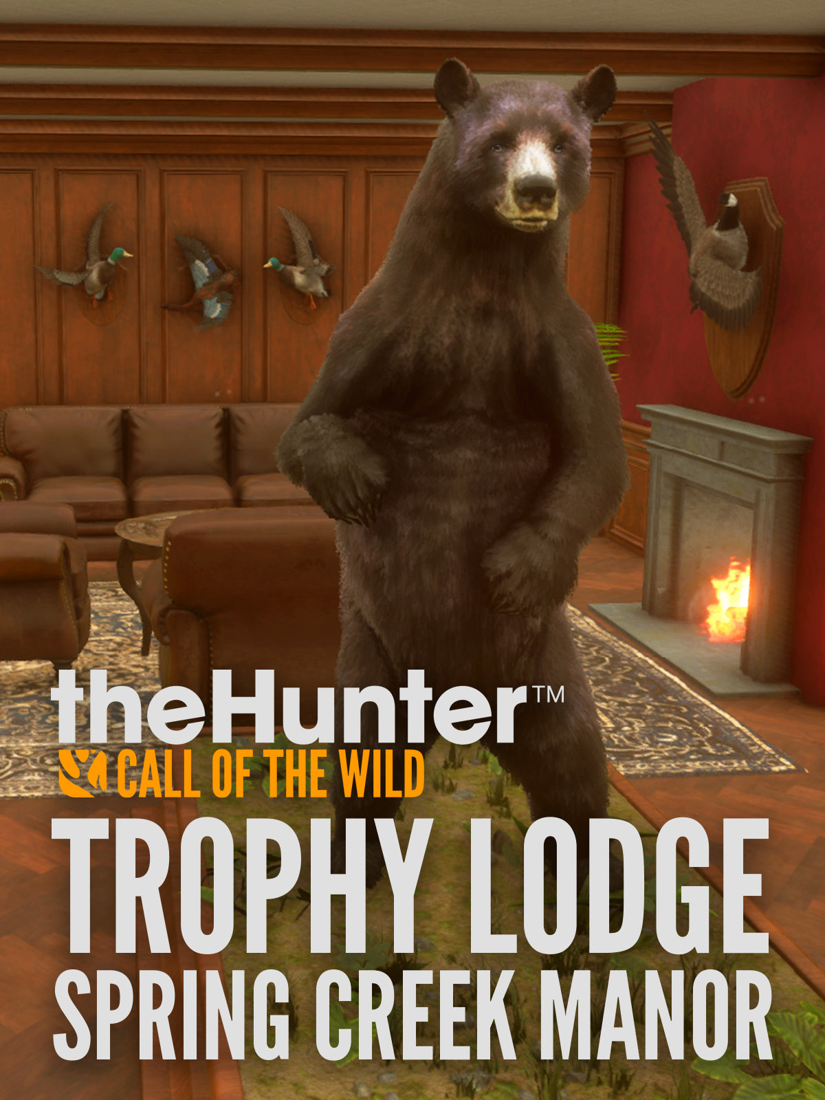 theHunter Call of the Wild - Trophy Lodge Spring Creek Manor DLC Steam Cover Image