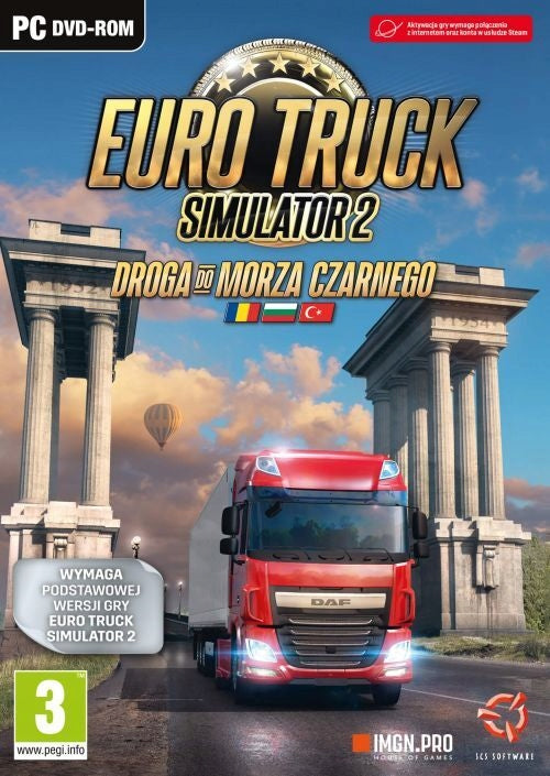 Euro Truck Simulator 2 - Road to the Black Sea DLC Cover Image Steam