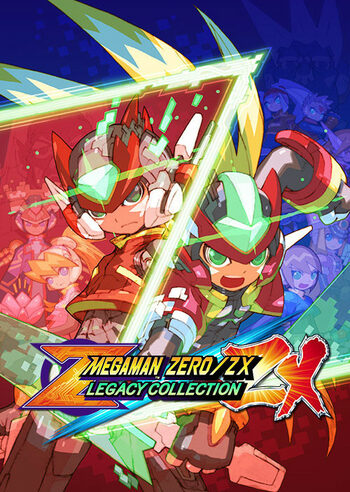 Mega Man Zero ZX Legacy Collection Cover Image Xbox One / Xbox Series XS