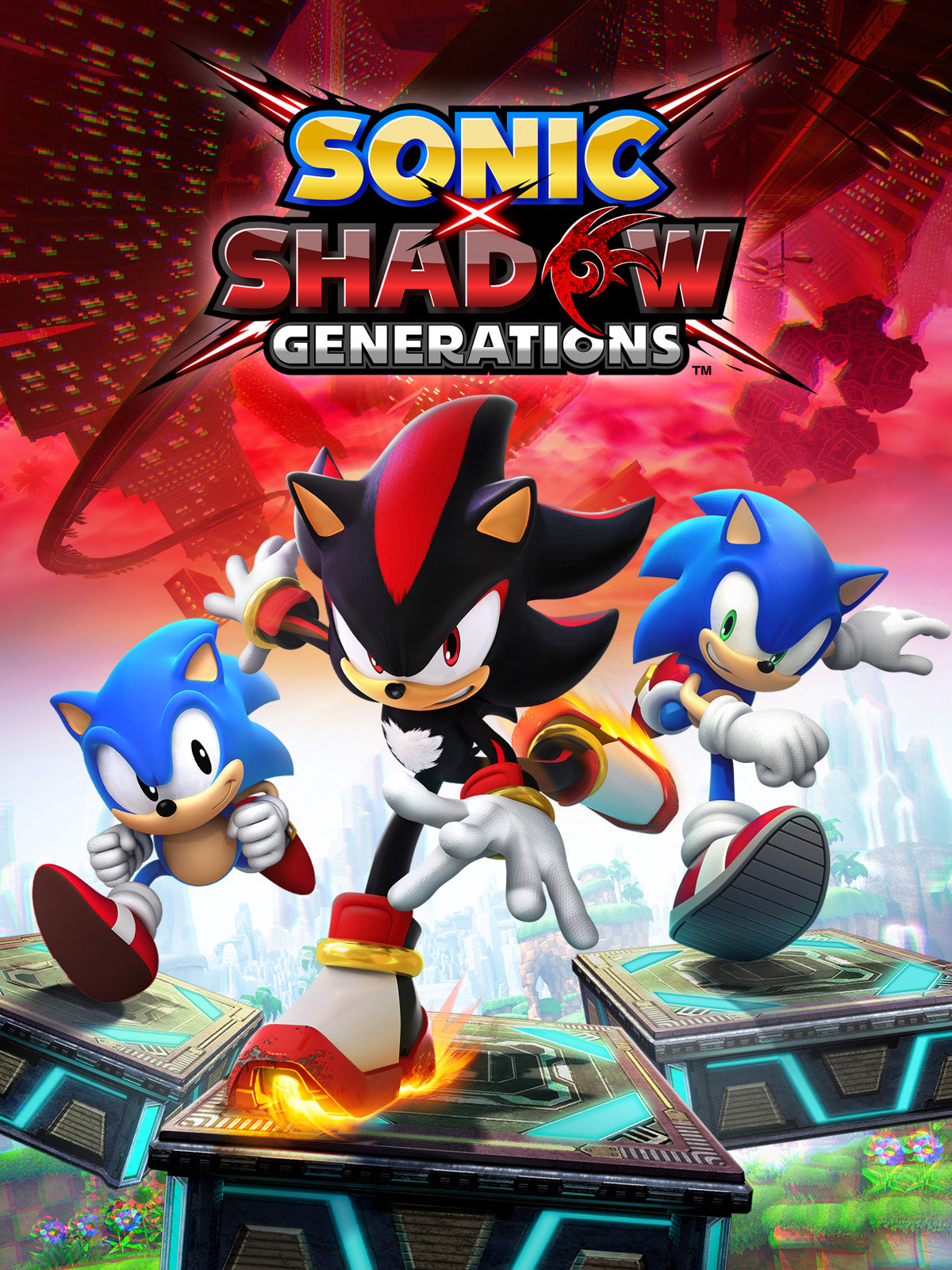 SONIC X SHADOW GENERATIONS Cover Image Steam