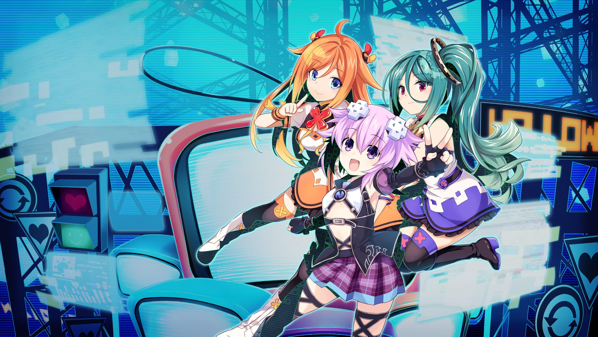 Neptunia Virtual Stars - Kizuna Ai Summer Style Outfit DLC