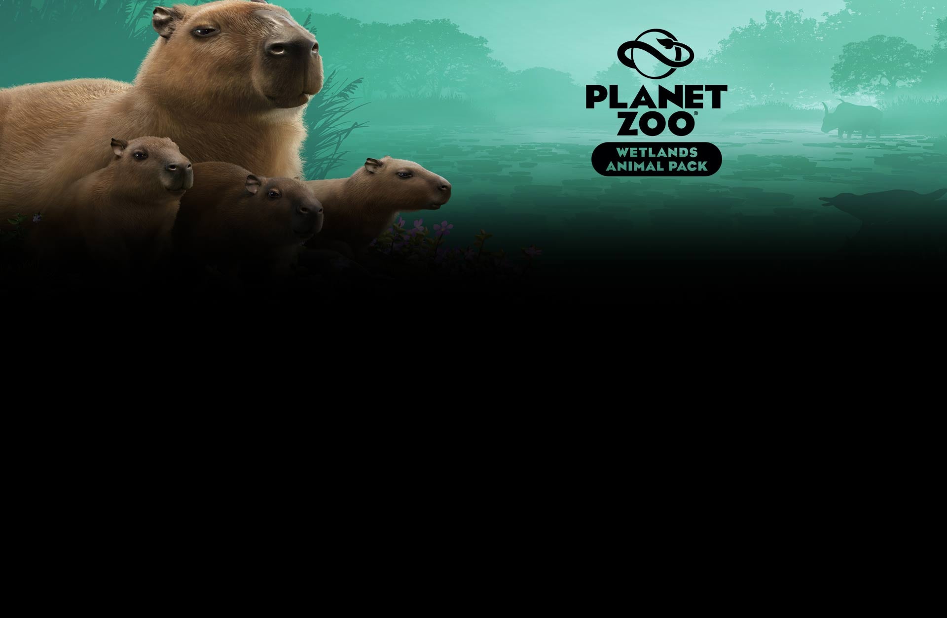 Planet Zoo: Wetlands Animal Pack DLC Steam Cover Image