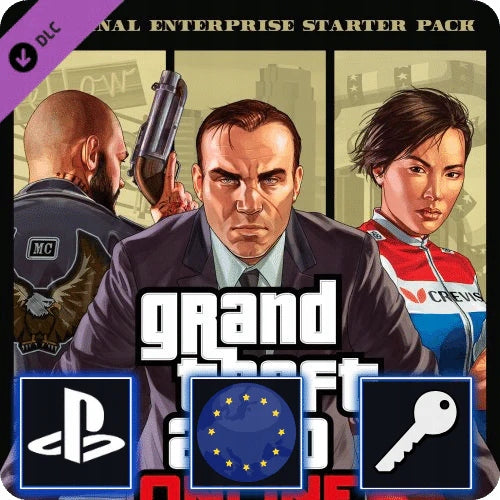 GTA V - Criminal Enterprise Starter Pack DLC Cover Image PlayStation 4 & 5