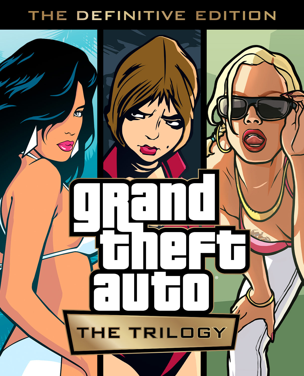 Grand Theft Auto: The Trilogy - The Definitive Edition EU Xbox One / Xbox Series XS Cover Image
