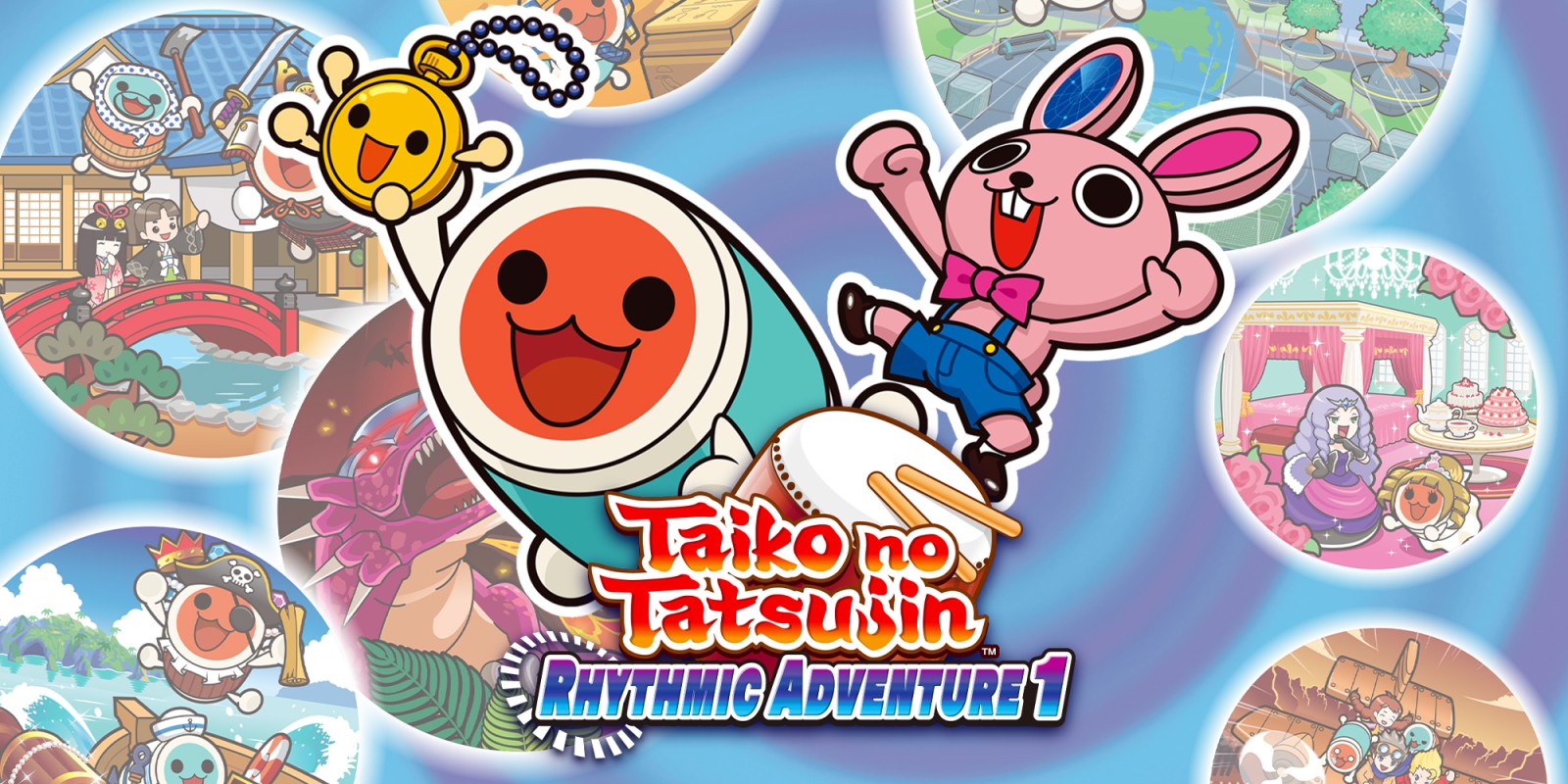 Taiko No Tasujin Rhytmic Adventure 1 EU Nintendo Switch Cover Image