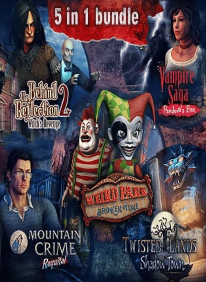 Hidden Object 5-in-1 Bundle Cover Image Steam