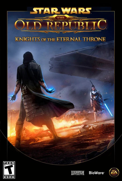 Star Wars The Old Republic - Knights of the Eternal Throne DLC Cover Image SWTOR