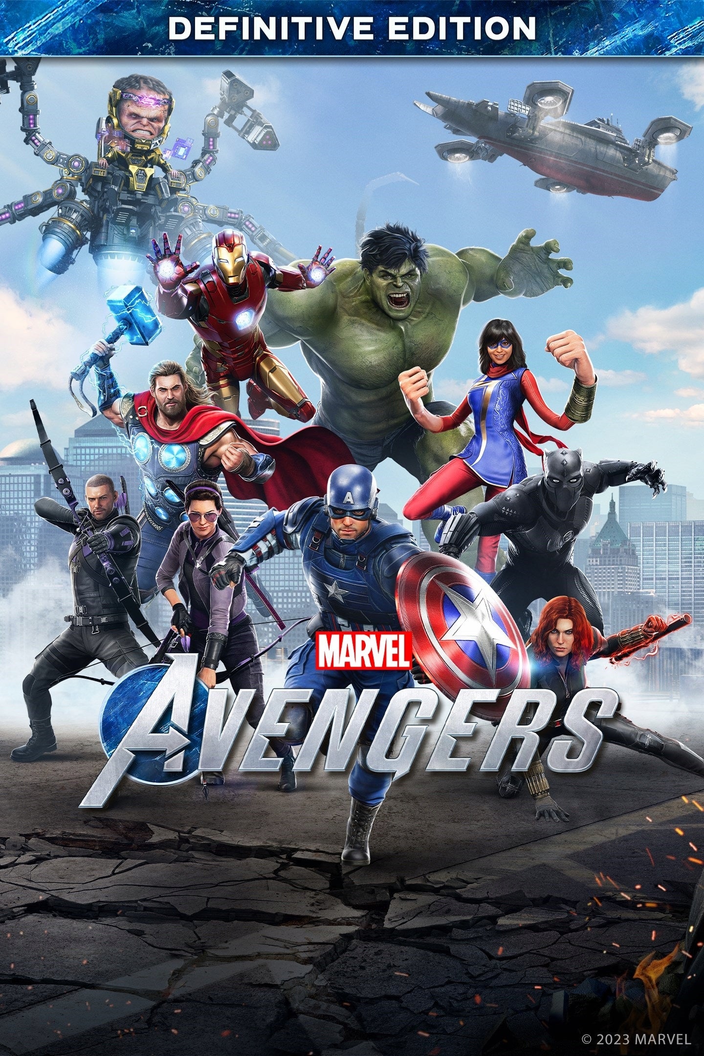 Marvel's Avengers The Definitive Edition Cover Image Steam