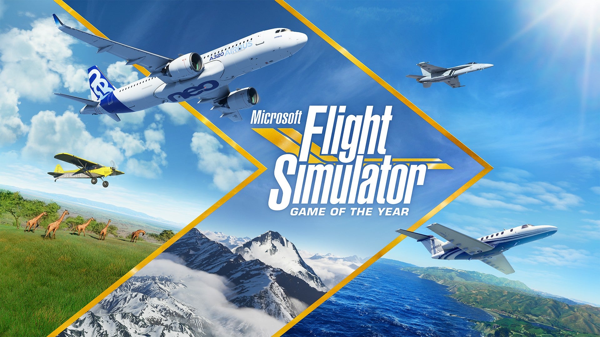 Microsoft Flight Simulator GOTY Cover Image Windows 10 / Xbox Series XS