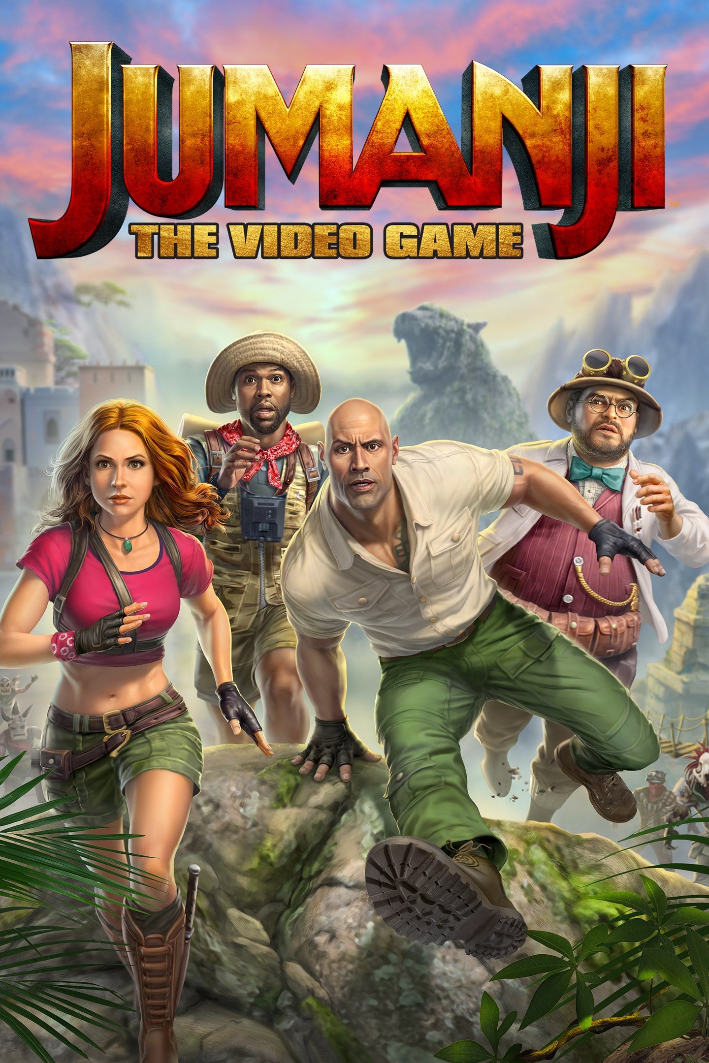 Jumanji The Videogame Cover Image Nintendo Switch