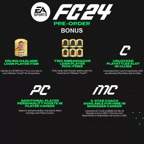 EA Sports FC 24 Pre Order Bonus DLC