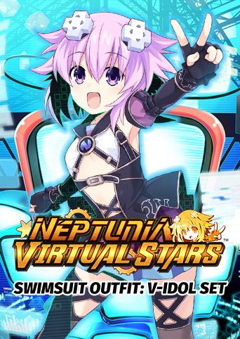 Neptunia Virtual Stars - Swimsuit Outfit- V-Idol Set DLC Cover Image Steam