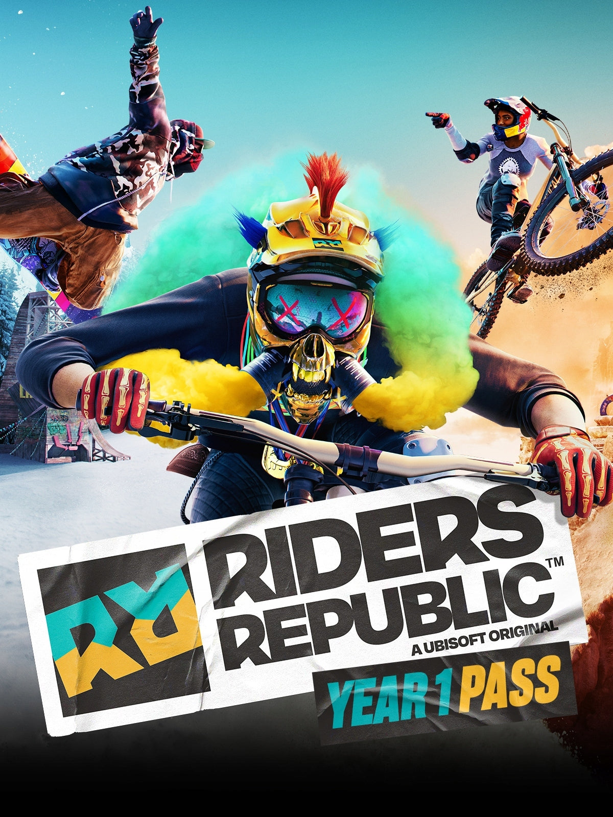 Riders Republic - Year 1 Pass DLC Cover Image Ubisoft Connect