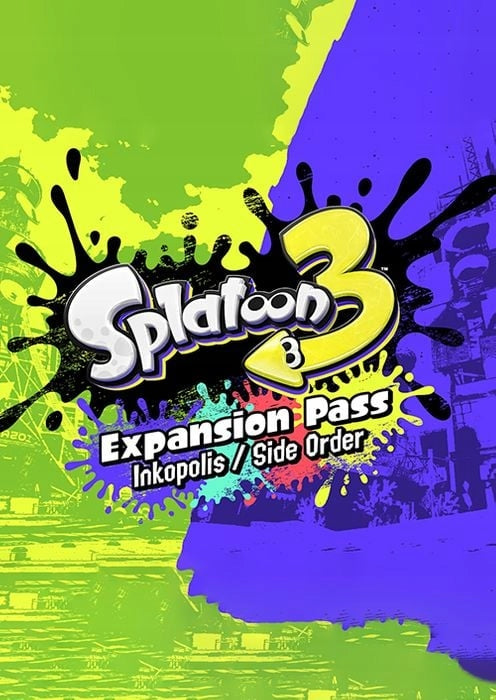 Splatoon 3 - Expansion Pass DLC Cover Image Nintendo Switch