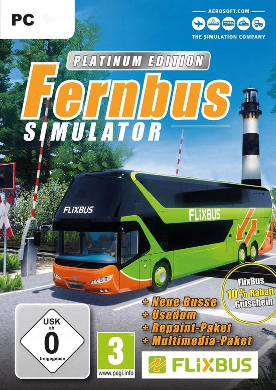 Fernbus Simulator Platinum Edition Cover Image Steam