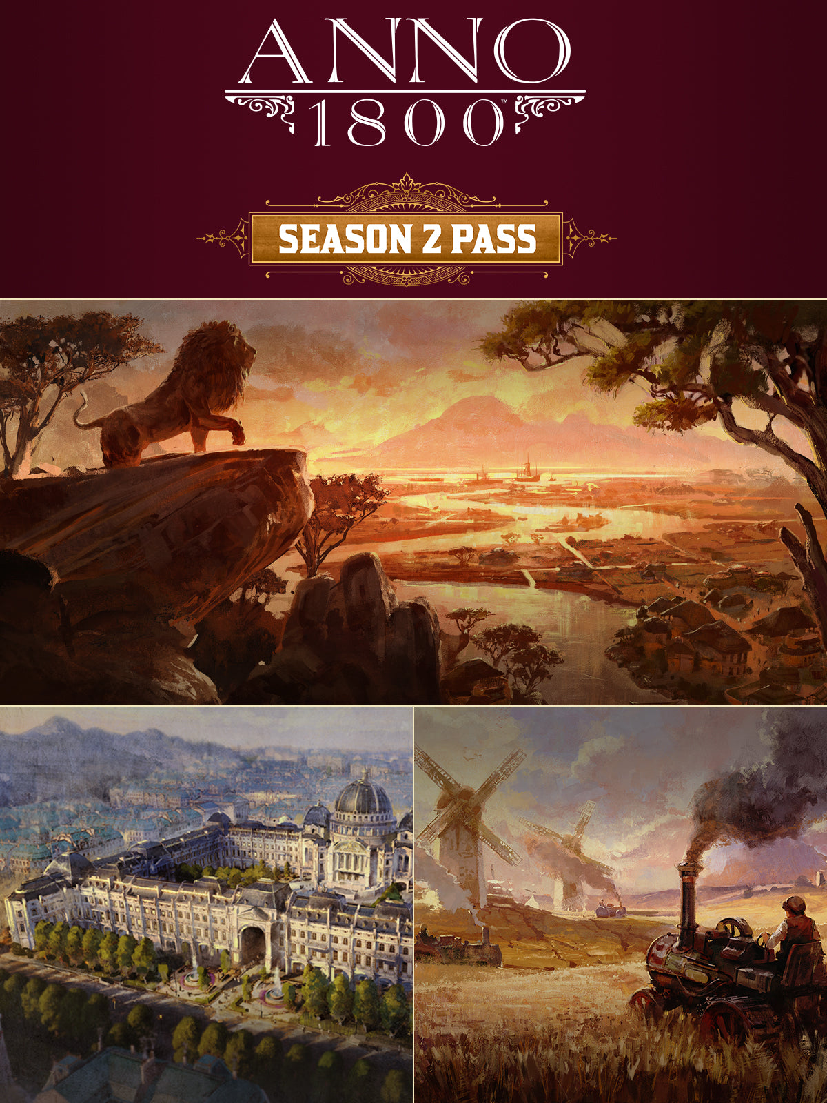Anno 1800 - Season Pass 2 DLC Cover Image Ubisoft Connect