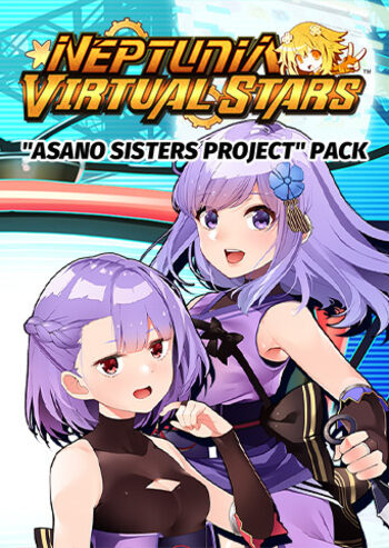 Neptunia Virtual Stars - Asano Sisters Pack DLC Cover Image Steam