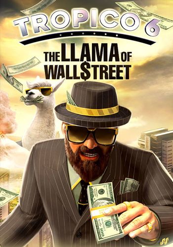 Tropico 6 - The Llama of Wall Street DLC Cover Image Steam