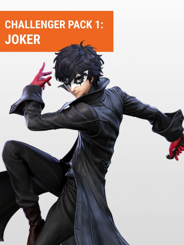Super Smash Bros. Ultimate Challenger Pack 1: Joker DLC Cover Image Nintendo Switch