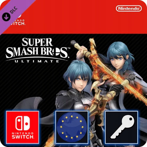 Super Smash Bros. Ultimate Challenger Pack 5: Byleth DLC Cover Image Nintendo Switch