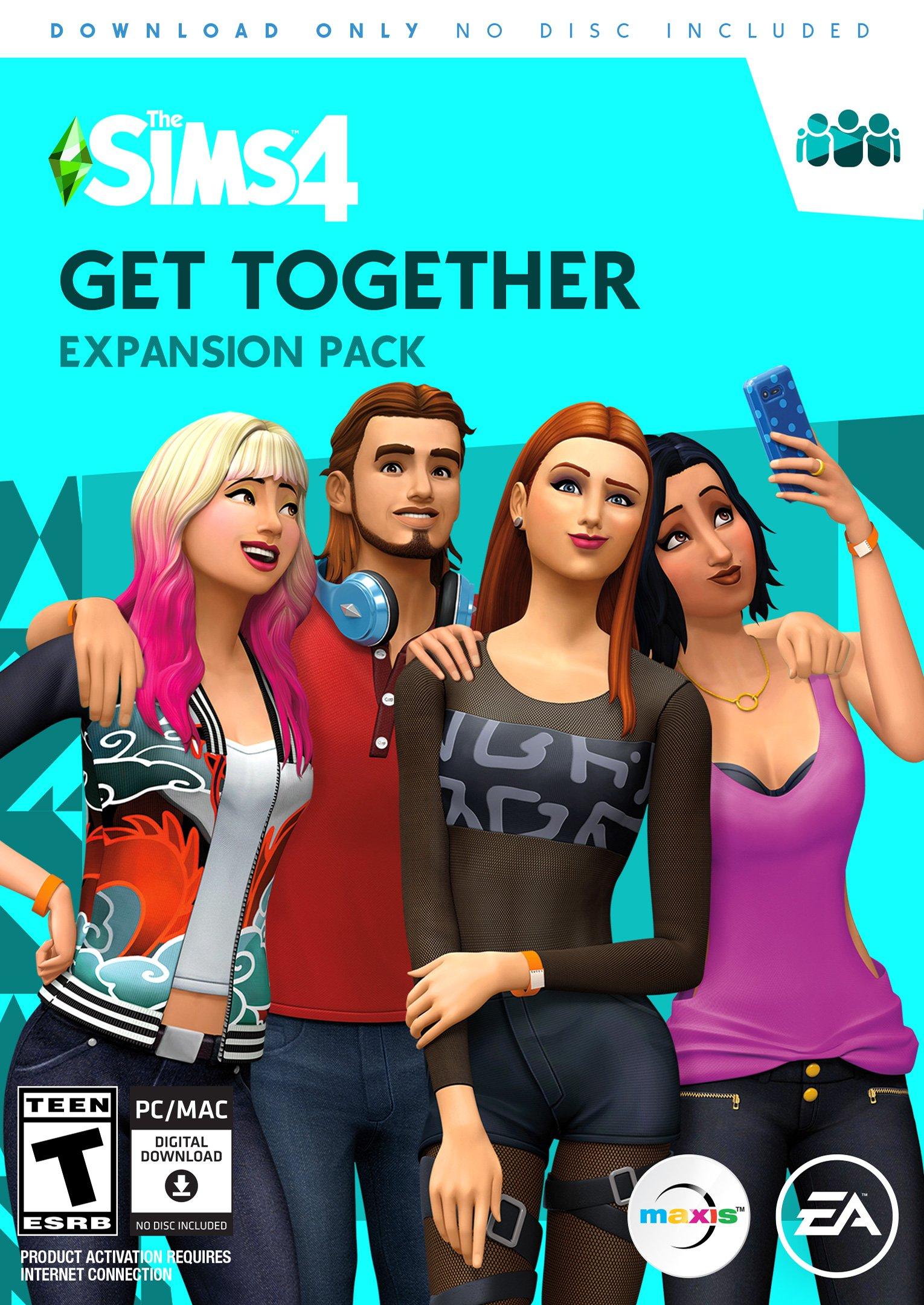The Sims 4 - Get Together DLC Cover Image EA App
