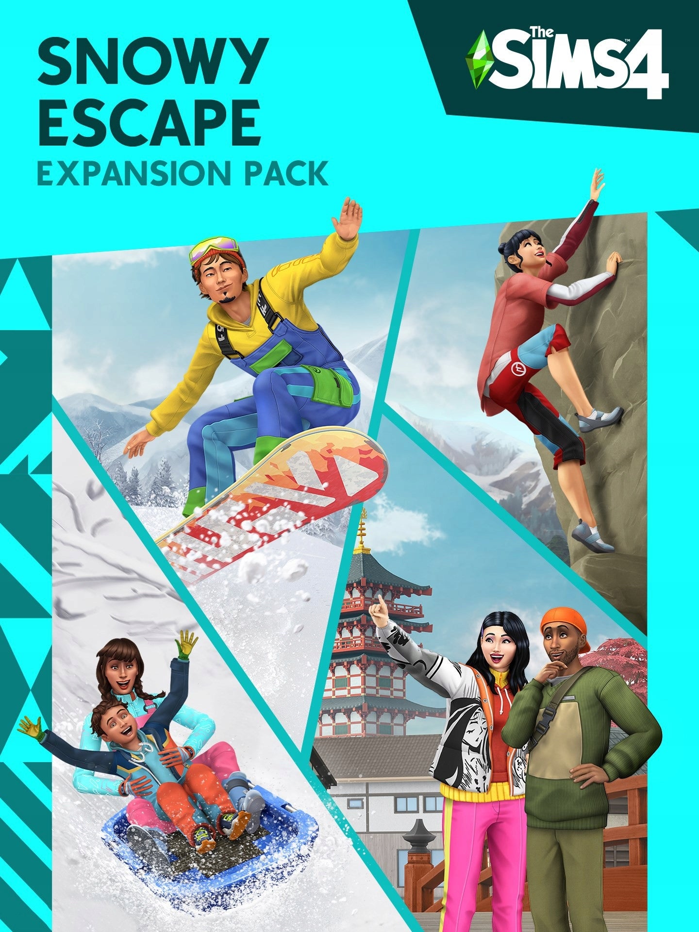 The Sims 4 - Snowy Escape DLC Cover Image EA App