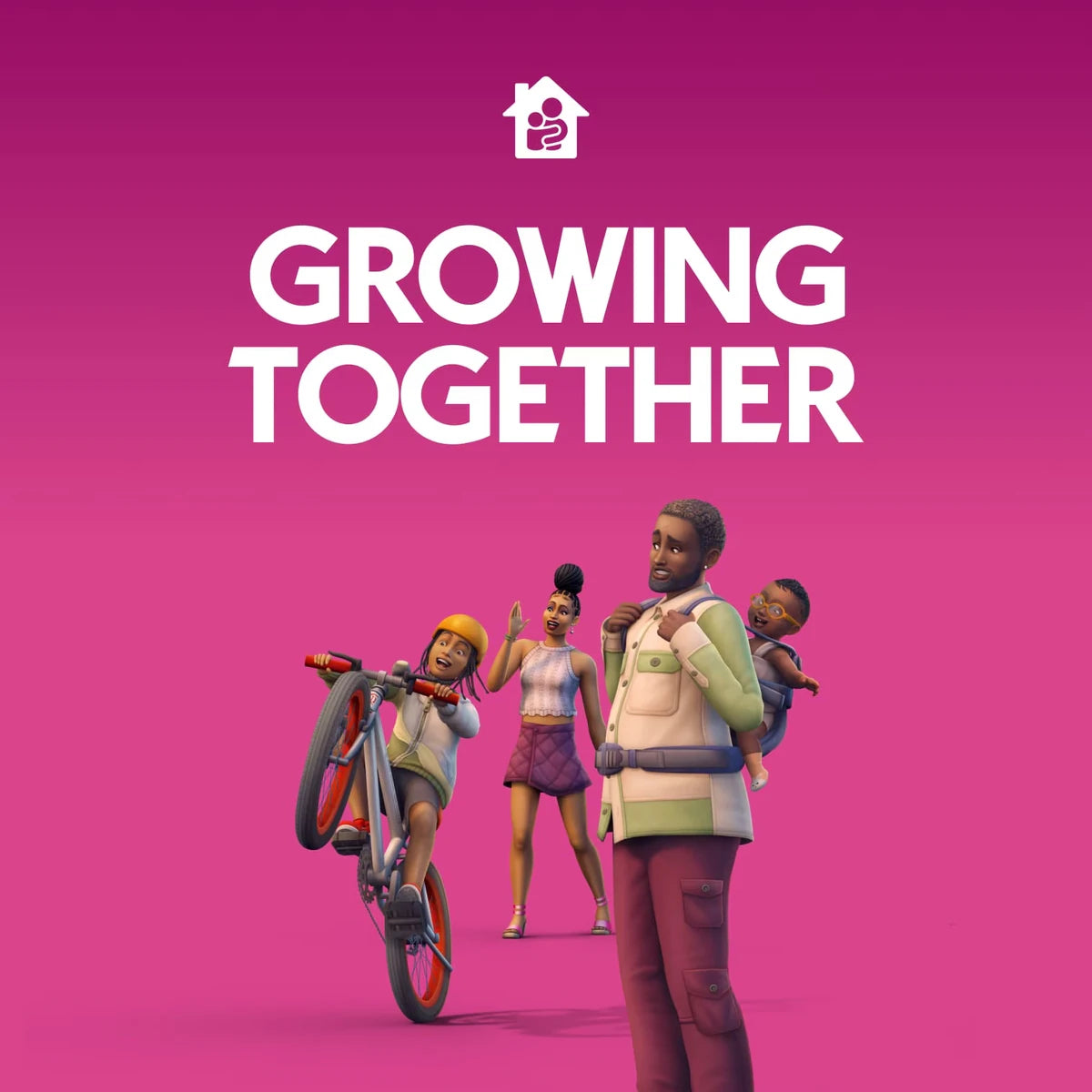 The Sims 4: Growing Together EU Xbox One / Xbox Series XS Cover Image