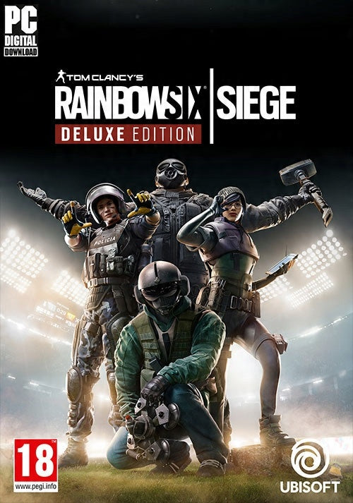 Tom Clancy's Rainbow Six Siege Deluxe Edition Cover Image Ubisoft Connect