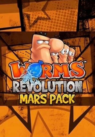 Worms Revolution - Mars Pack DLC Cover Image Steam