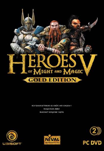 Heroes of Might & Magic V Gold Edition Cover Image Ubisoft Connect